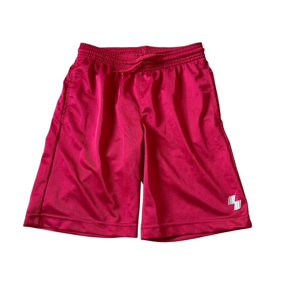 NWT Place Sport Boys Size 7/8 Red Athletic Shorts Activewear Running - Picture 1 of 6
